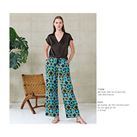 Go Pump Up The Volume Pant | Op Art Geo Print